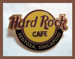Hard Rock Cafe SENTOSA SINGAPORE Classic Logo Pin  