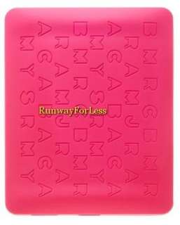 MARC BY MARC JACOBS Pink Dreamy Logo Silicone IPAD TABLET Case Cover 