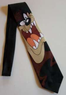 Looney Tunes Taz Mania Devil Novelty Tie Necktie  