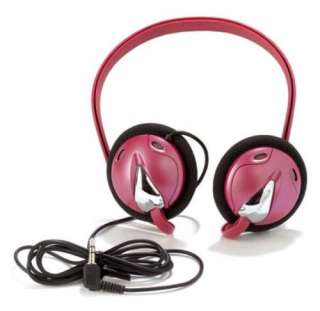 Polaroid Pink Behind the Neck Headphones  