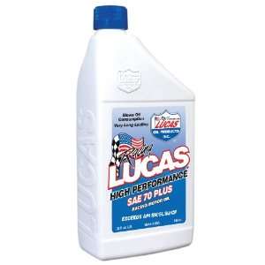    Lucas 10261 SAE 70 Plus Racing Motor Oil   1 Quart Automotive