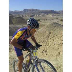  Competitior in the Mount Sodom International Mountain Bike 