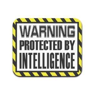   Protected By Intelligence Mousepad Mouse Pad