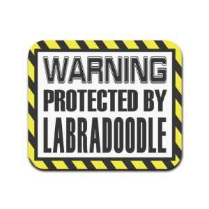   Protected By Labradoodle Mousepad Mouse Pad