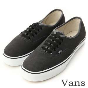 BN VANS Authentic (Suede) Dark Shadow Black Shoes #V222  
