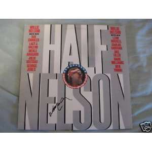  Willie Nelson Country Music Signed Half Nelson Album 