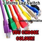   METERS 3m fits xbox 360 & ps3 consoles mod cable modded custom