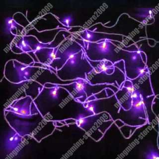 100 LED 10M Purple String Fairy Lights Party Christmas Fairy Wedding W 