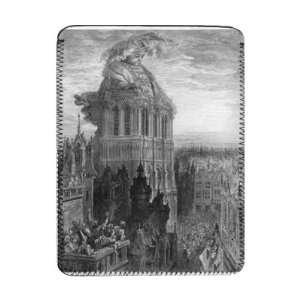  Gargantua on the towers of Notre Dame at   iPad Cover 