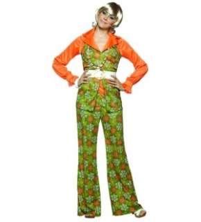 Carol Brady Bunch Hippie 70S Tv Show Costume Adult Std  