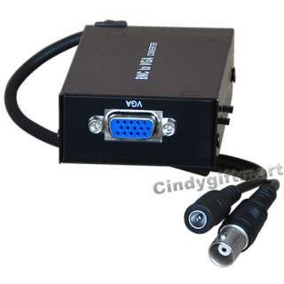 TV to PC Video RCA VGA Converter Adapter Switch Box 1L9  