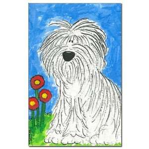  Old English Sheepdog Painting Pets Mini Poster Print by 