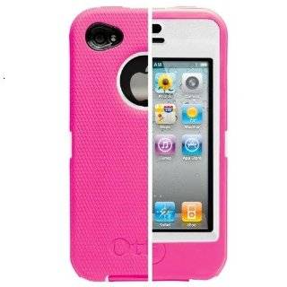 Otterbox Universal iPhone 4 Defender Case (Hot Pink Silicone & White 