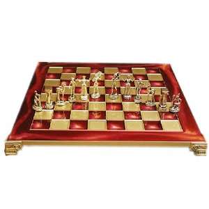  Minotaur Chess Set with Red Board