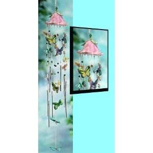   Dragonflies Wind Chime   Indoor Outdoor Decor 20 Inches Patio, Lawn