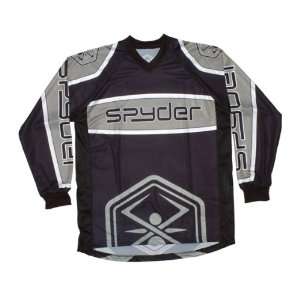 2005 Spyder Paintball Jersey XLarge   Black Sports 