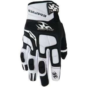   2009 Empire Contact ZN Paintball Gloves  White M