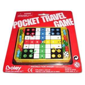  Boley Pocket Travel Game   Parcheesi Toys & Games