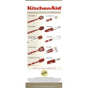 Kitchen Aid 10 Piece Culinary Utensil & Gadget Set KitchenAid RED 