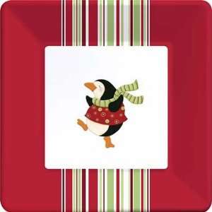 Penguin Parade Lunch Plates 8ct