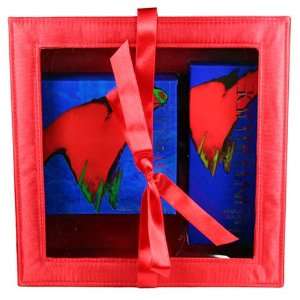  Frances Denney Interlude Perfume Red Box Set   4oz Spray 
