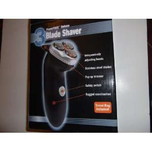  PowerFace Deluxe 3 Blade Shaver