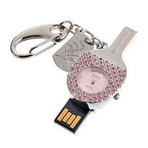  2GB Ping pong Bat U Disk USB Flash Memory Drive Clock with 