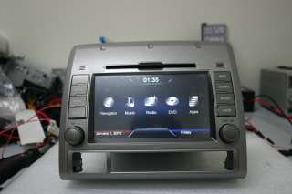dvd  etc ipod ready for easy touch screen control