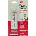 3M Marine Adhesive/Sealant Fast Cure 5200 White 3oz