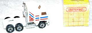 Matchbox #45 C.O.E. Aerodyne Semi Truck Made in Pacau  