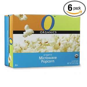 Organics Microwave Popcorn, 9 Ounce Boxes (Pack of 6)  