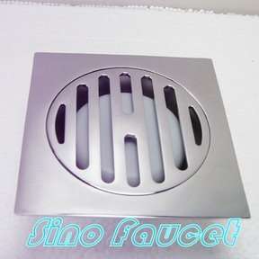 Brand New Square Floor Waste Grate Chrome Finish Fw 02  