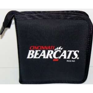   NCAA Licensed Cincinnati Bearcats CD DVD Blu Ray Wallet Electronics