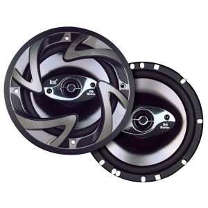    6.5 3 Way Speakers   60W RMS/120W Max Power