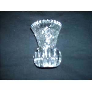 Princess House Crystal Highlites Vase/toothpick Holder