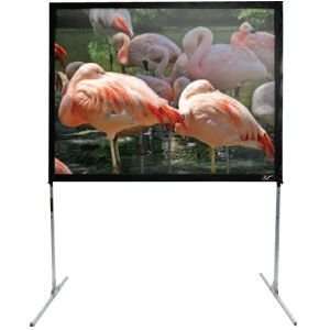  Elite Screens Quick Stand Folding Q150HD Portable Projection Screen 