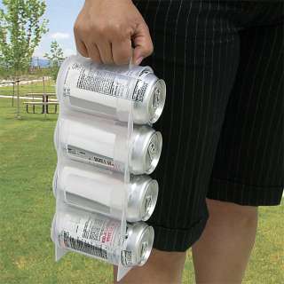 Soda Pop/Beer Can Caddy – Carry 8 Cans Picnic Tailgate 17874000791 