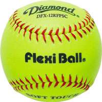 Diamond DFX 12RFPSC Flexi Ball Training Softball   1Doz  
