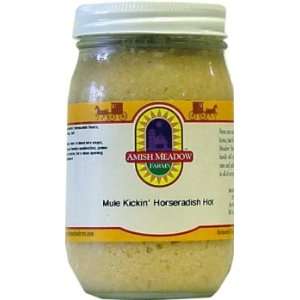 Mule Kickin Horseradish Hot, 16 oz Grocery & Gourmet Food