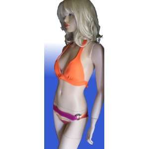    Victorias Secret Orange Push up Bikini Large 