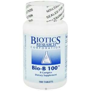  Biotics Research   Bio B 100   180 Tablets Health 