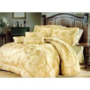  Luxury 7 Pc. Oversized Queen Comforter Set with Matching 