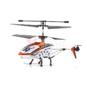   RC Helicopter 4 Channel RTF + Transmitter with Gyro (Orange) Toys