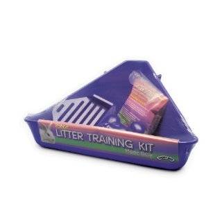 Super Pet Rabbit Litter Training Kit, Litter Pan, Colors Vary by Super 