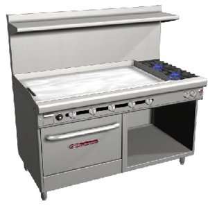 4601DC 4GL Range 60 Wide 2 Burners with Standard Grates 33 000 BTU 