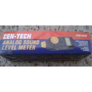  Cen Tech Analog Sound Level Meter