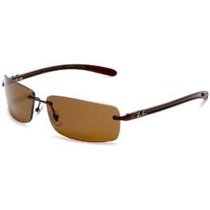 Ray Ban RB8304 (TECH) Brown/Polarized Brown 014/83 61mm Sunglasses