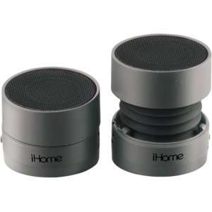 Speaker System   Gray. RECHARGEABLE MINI SPEAKERS RECHARGEABLE 