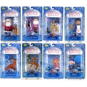    Rudolph the Red Nosed Reindeer (10) Action Figure Set Toys & Games
