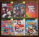 XBOX 6 Game Lot Star Wars The Clone Wars / Tetris Worl